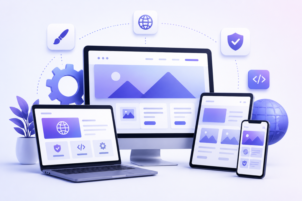 servicii creare site-uri web